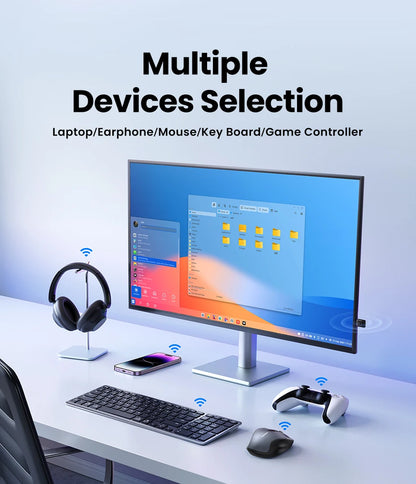 USB Bluetooth Adapter Bluetooth Dongle 5.4 Adapter for PC Bluetooth Receiver &amp; Transmitter for Bluetooth Keyboard/Mouse