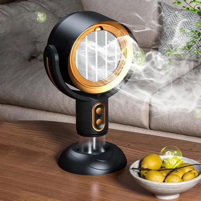 Portable Range Hood for Cooking Table Range Hood Vent Kitchen Hoods 2 Speed Exhaust Fan Retractable Negative Ion Air Purifier