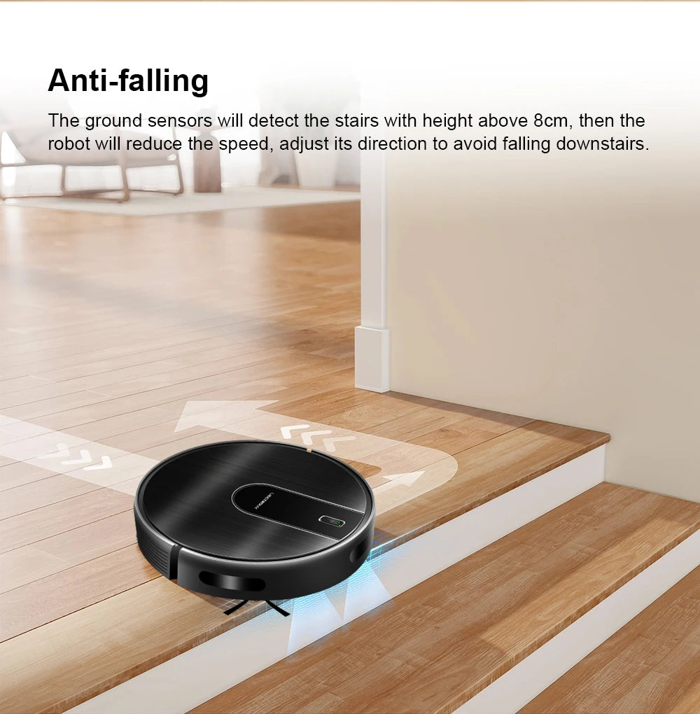   (promo code:   AEEU55 )Robot Vacuum Cleaner And Wet Mop 2-in-1 LIECTROUX N7S-U,Smart Mapping,WiFi App,4000Pa,BLDC Motor,Ideal for Pet Hair,Carpet,Floor