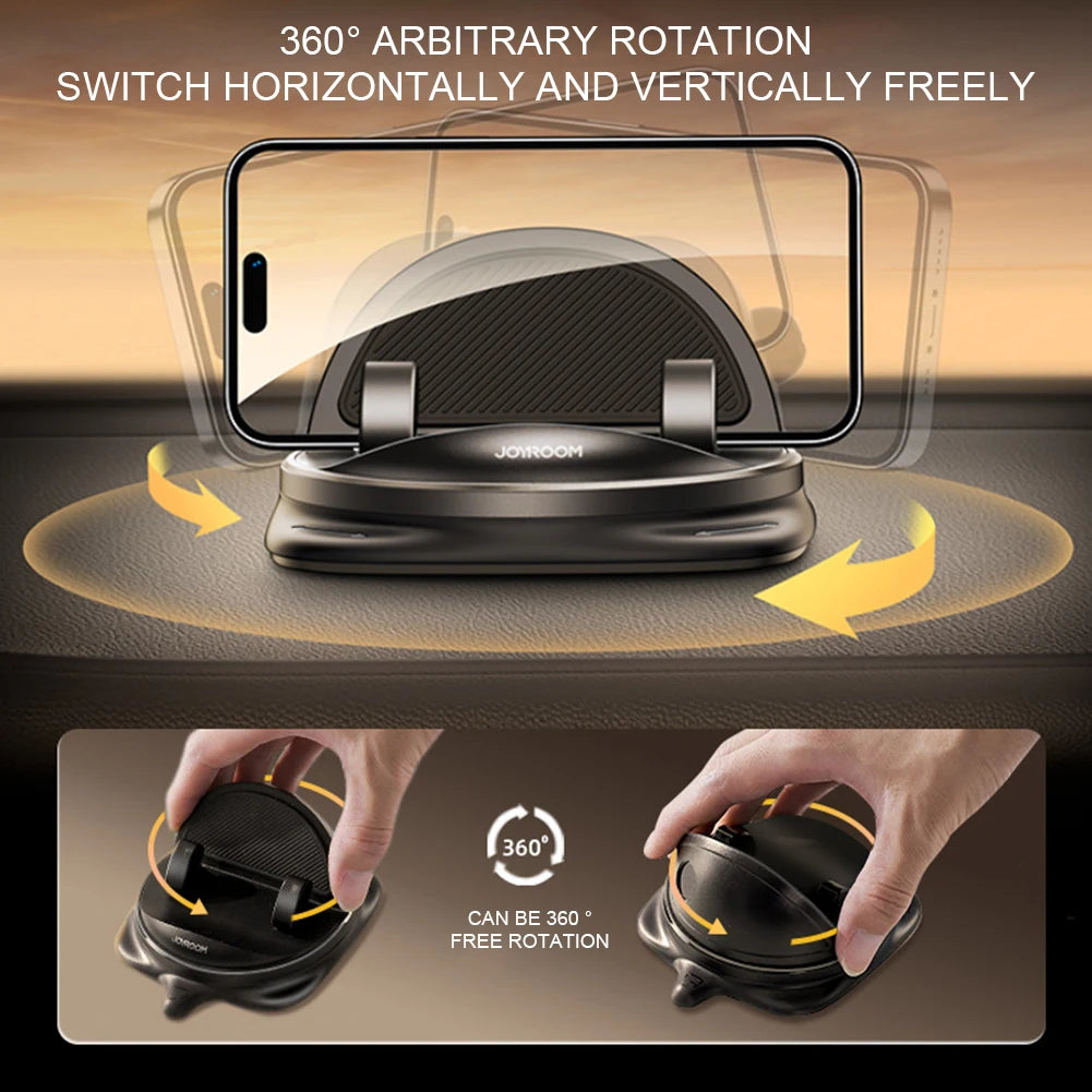 Car Phone Stand Universal 360 Rotation Car Phone Stand Dashboard Phone Mount Sticking Anti Slip Bracket Cell Phone Stand Rack