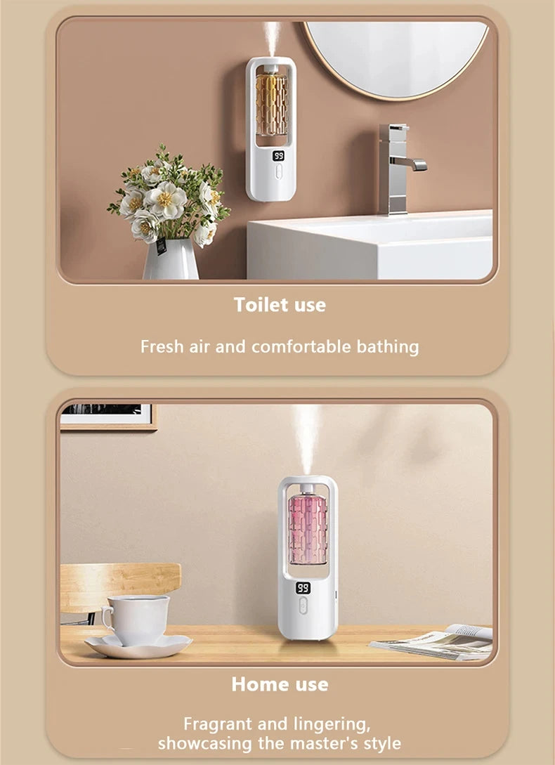 Aroma Diffuser Humidifier 5 GearFragrance Essential Oil Aromatherapy Machine Air Freshener Hotel Bedroom Toilet Deodorization