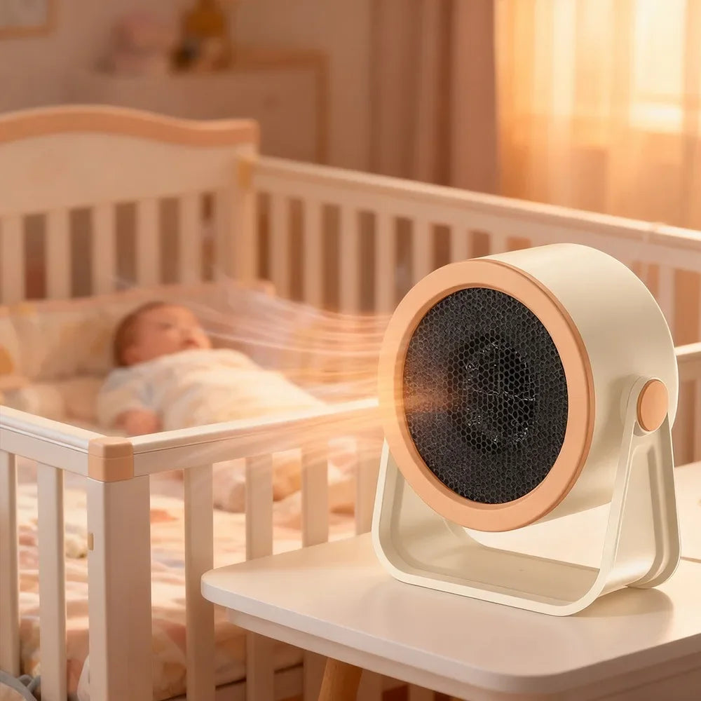 Desktop Heater Electric Hot Air Blower Portable Fan Stove Warm Heater Mini Radiator Office Room Warmer Winter Low Consumption