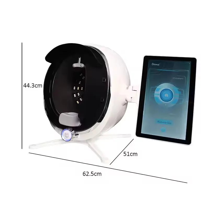 2025 Professional 3D Magic Mirror Skin Analyzer: Advanced Monitor, Detector &amp; Camera for Facial Machines, Perfect for Salon Skin