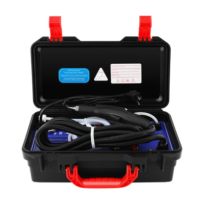 3000W Steam Cleaner 3-3.5Bar Pressure 6-Gear Adjustable IPX4 Waterproof with Brushes for Home Kitchen Cleaning