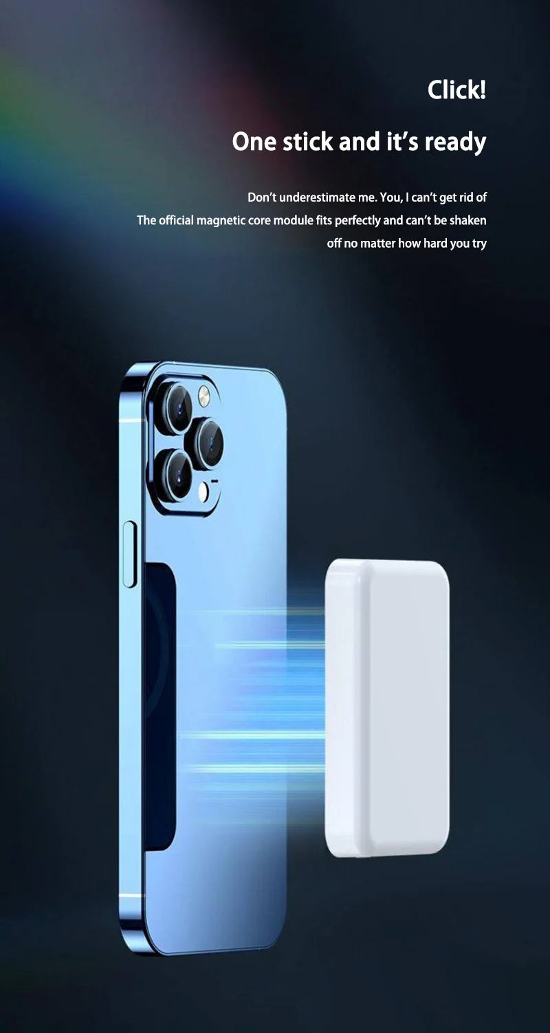 50000mAh Magnetic Power Bank Wireless PD22.5W Fast Charger For Magsafe Portable Wireless Charger For iPhone Xiaomi Spare Battery