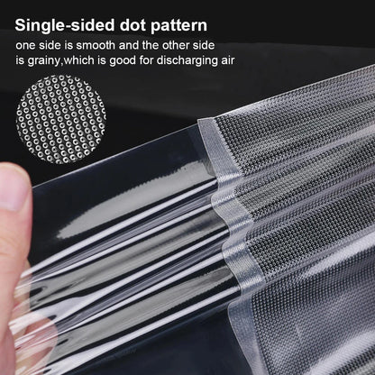 Food Vacuum Storage Packaging Bags for Vacuum Sealer Meat Fruit Vegetable Vacuum Sealer Bags Rolls 12/15/20/25/30cm 500cm/roll