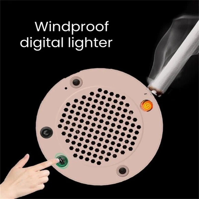 Smart Anti Smell Ash Trays Cupel Smoker Buddy Ashtrays Cup Posscenere Holder Smoking Accessories Creative Air Purifier Home Car