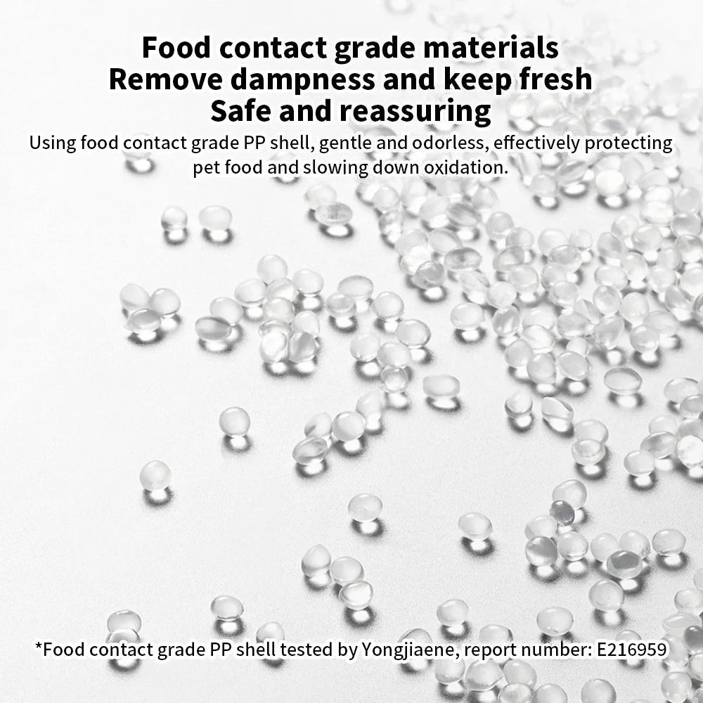 For Xiaomi Pet Feeder 2 Drying Box Moistureproof Freshness Locking Dehumidifying Desiccant For Pet Food with Mijia App