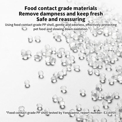 For Xiaomi Pet Feeder 2 Drying Box Moistureproof Freshness Locking Dehumidifying Desiccant For Pet Food with Mijia App