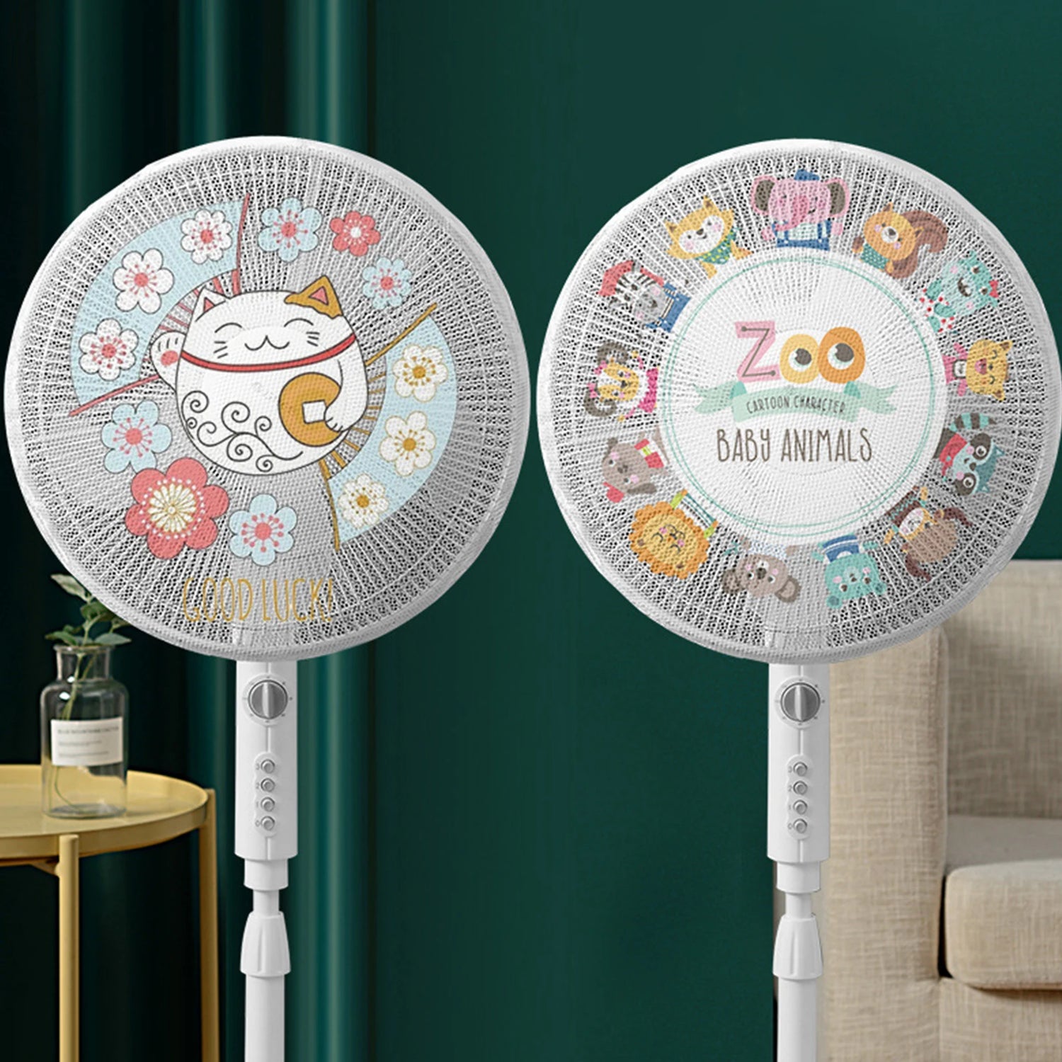 Electric Fan Cover Fan Protective Mesh Fan Safety Covers for Baby Kids Finger Protector Kids Finger Guards Safety Mesh Nets