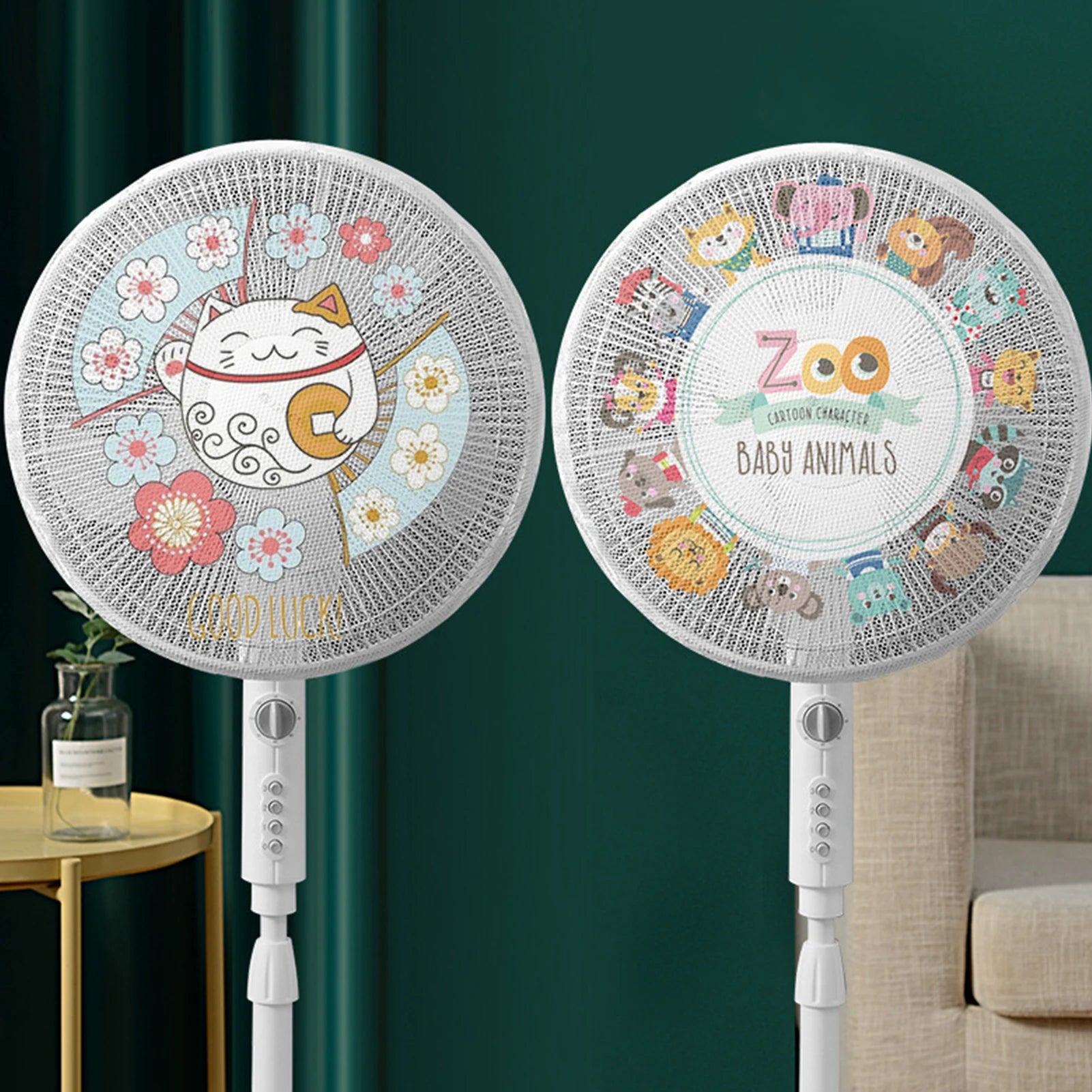 Electric Fan Cover Fan Protective Mesh Fan Safety Covers for Baby Kids Finger Protector Kids Finger Guards Safety Mesh Nets