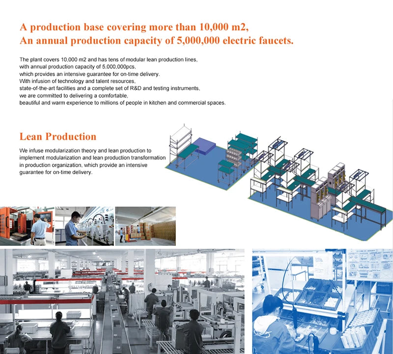 Briwellna Electric Water Heater Flowing Universal Spout Kitchen Faucet 2 in 1 Stainless Steel Electric Faucet 220V Heating Tap