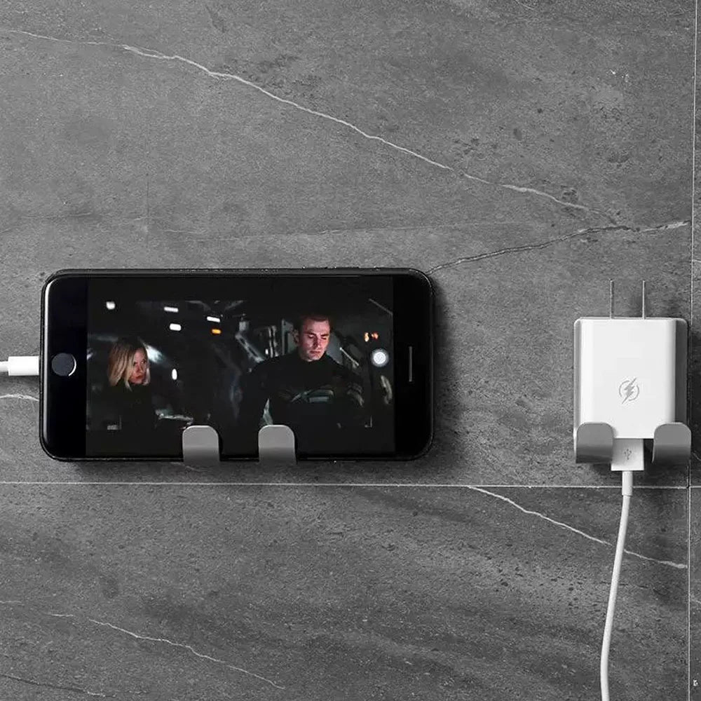 2CPS Stainless Steel Shaver Rack - Bathroom Shaver Hook - Hanging Rack Storage Bracket - Old-Fashioned Manual Shaver Holder