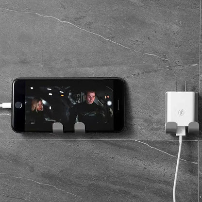 2CPS Stainless Steel Shaver Rack - Bathroom Shaver Hook - Hanging Rack Storage Bracket - Old-Fashioned Manual Shaver Holder