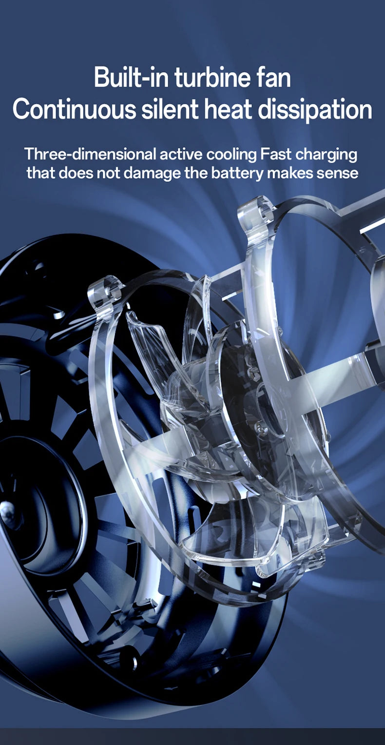 Qi2.2 25W Air-Cooling Car Magnetic Wireless Charger LED Light Phone Stand For Magsafe iPhone 17~12 Pro Max Fast Charging Station