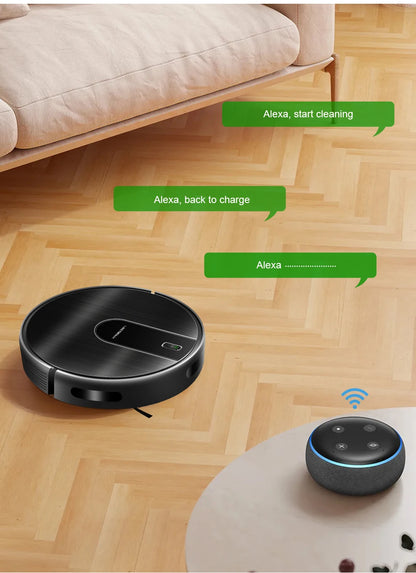   (promo code:   AEEU55 )Robot Vacuum Cleaner And Wet Mop 2-in-1 LIECTROUX N7S-U,Smart Mapping,WiFi App,4000Pa,BLDC Motor,Ideal for Pet Hair,Carpet,Floor