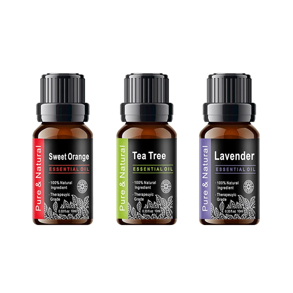 Air Humidifier &amp; Aroma Diffuser with Essential Oil, Aromatherapy Machine for Home, Room Fragrance Humidifier with Flame Night Li