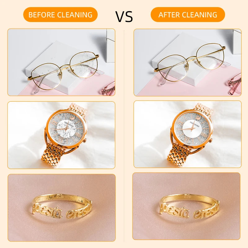 250mAh Ultrasonic Glasses Cleaning Machine Ultrasound Timed jewelry toothbrush High Frequency Ultrasonic Cleaner Bath 2026