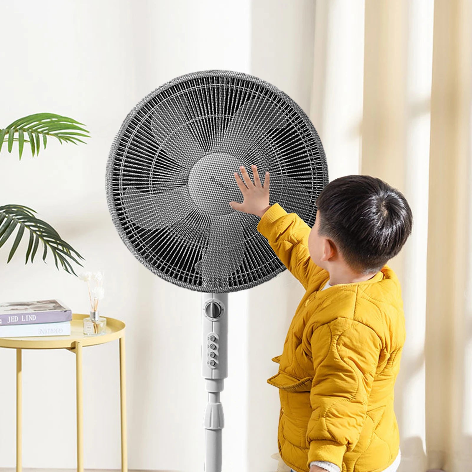 Electric Fan Cover Fan Protective Mesh Fan Safety Covers for Baby Kids Finger Protector Kids Finger Guards Safety Mesh Nets