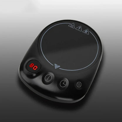 200W Electric Beverage Heating Plate Smart Milk Tea Coffee Cup Mug Warmer for Desk 5 Temperatures with Timer Automatic Shut Off