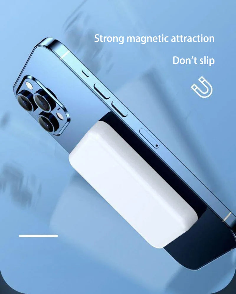 50000mAh Magnetic Power Bank Wireless PD22.5W Fast Charger For Magsafe Portable Wireless Charger For iPhone Xiaomi Spare Battery