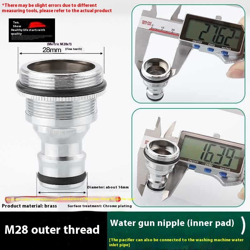 Minimally Designed Kitchen Faucet Adapter Accessories