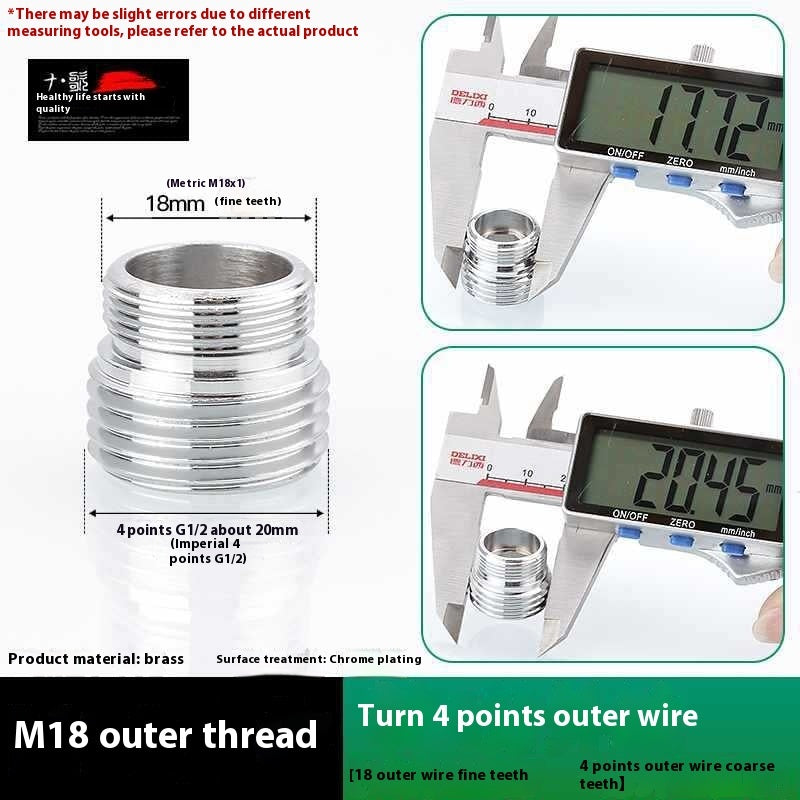 Minimally Designed Kitchen Faucet Adapter Accessories