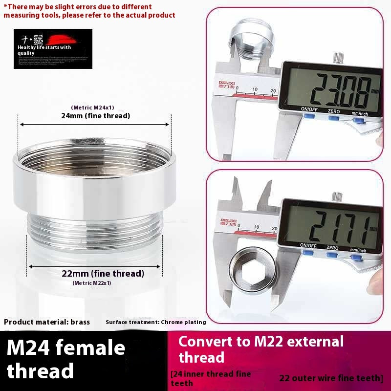 Minimally Designed Kitchen Faucet Adapter Accessories