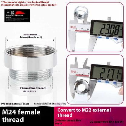 Minimally Designed Kitchen Faucet Adapter Accessories