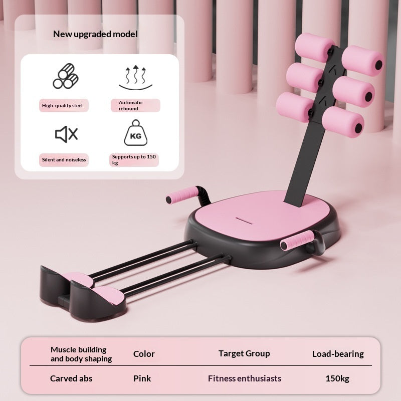Multi-functional Lazy Sit-up Assist Device Belly-reducing Crunch Aid Posture-correcting Compact Fitness Equipment