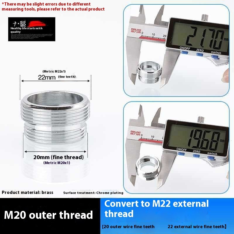 Minimally Designed Kitchen Faucet Adapter Accessories