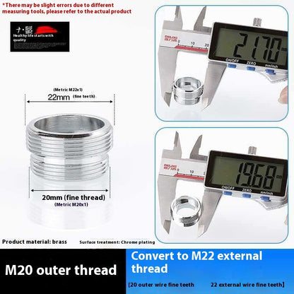 Minimally Designed Kitchen Faucet Adapter Accessories