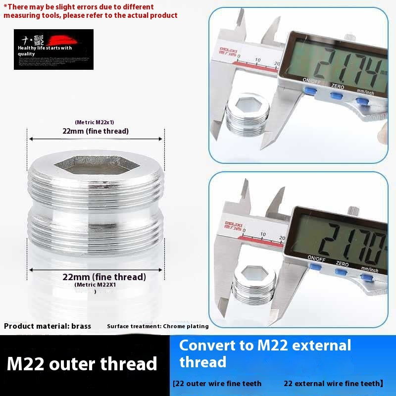 Minimally Designed Kitchen Faucet Adapter Accessories