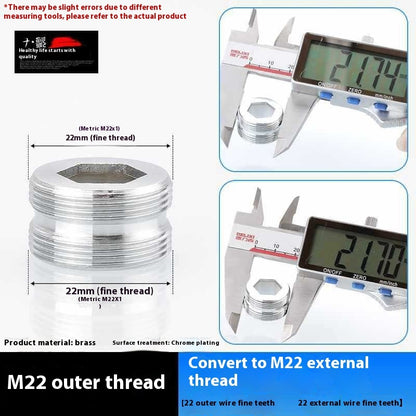 Minimally Designed Kitchen Faucet Adapter Accessories