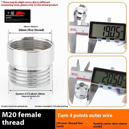 Minimally Designed Kitchen Faucet Adapter Accessories