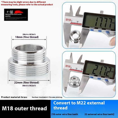 Minimally Designed Kitchen Faucet Adapter Accessories