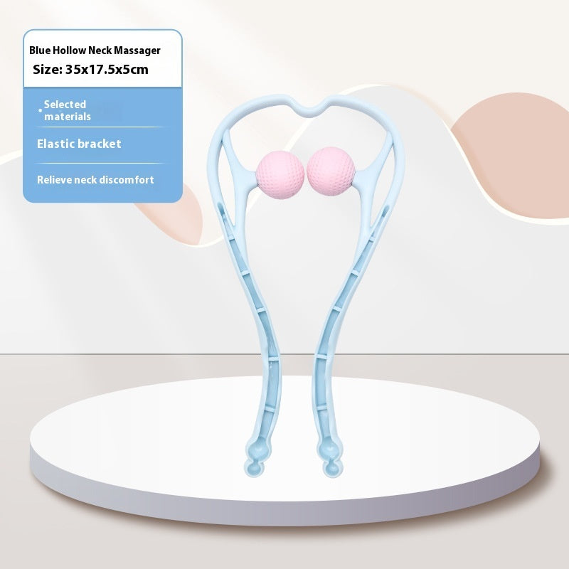 Double Ball Manual Neck Massager Shoulder Neck
