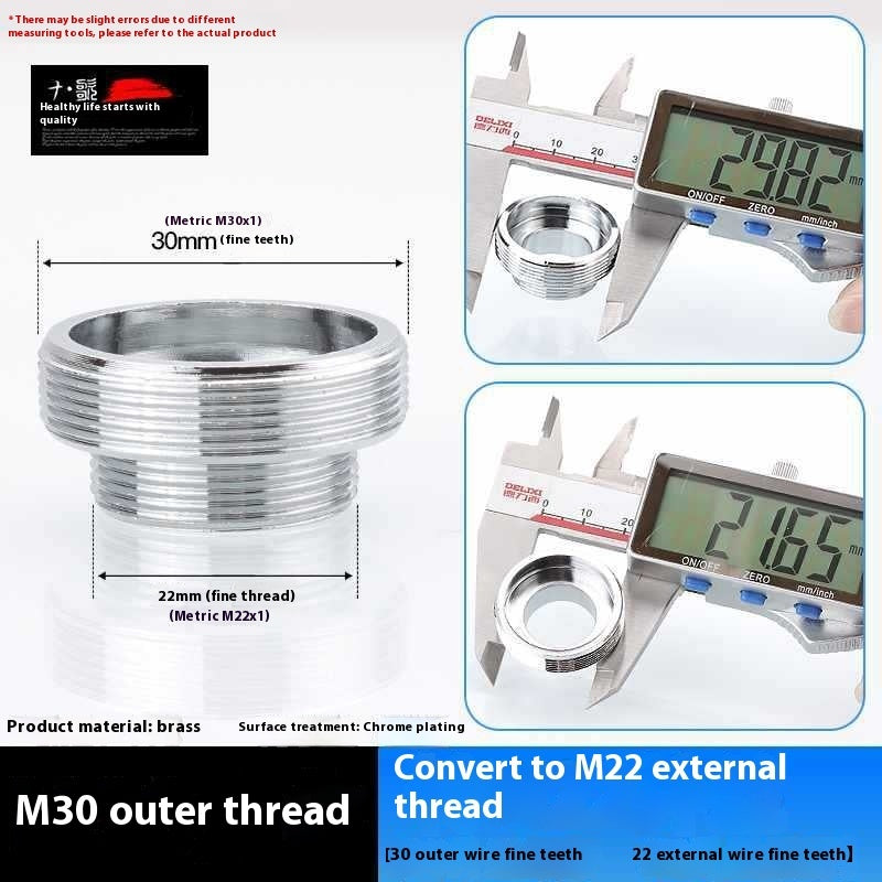 Minimally Designed Kitchen Faucet Adapter Accessories