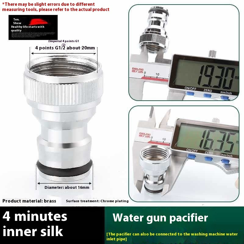 Minimally Designed Kitchen Faucet Adapter Accessories