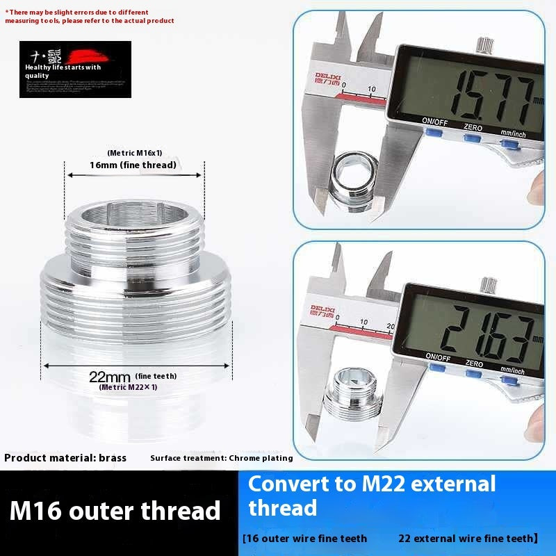 Minimally Designed Kitchen Faucet Adapter Accessories