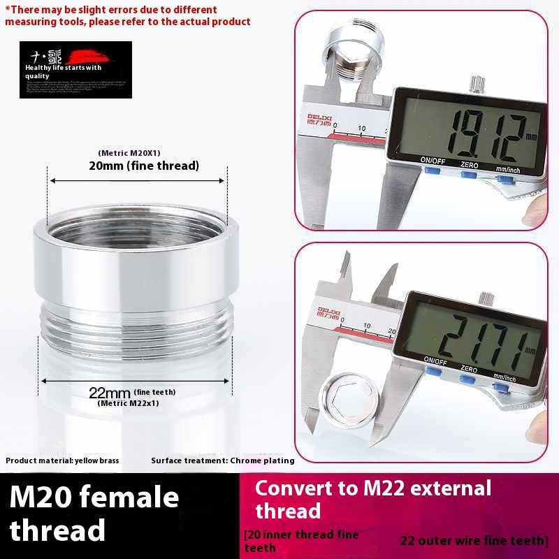 Minimally Designed Kitchen Faucet Adapter Accessories